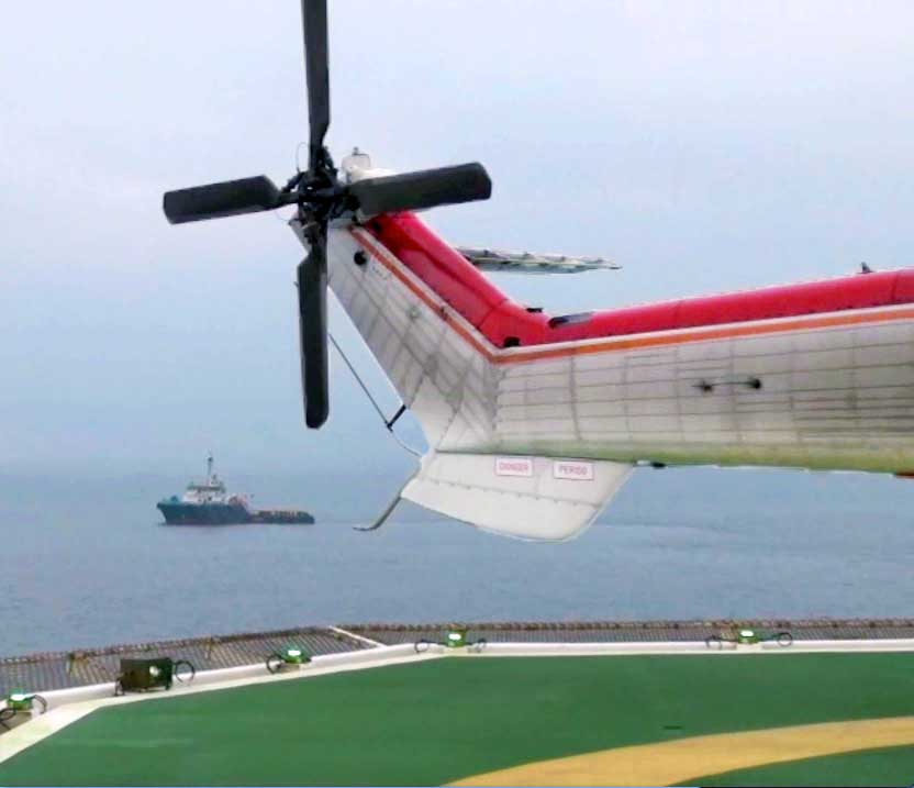 Angolan offshore helicopter